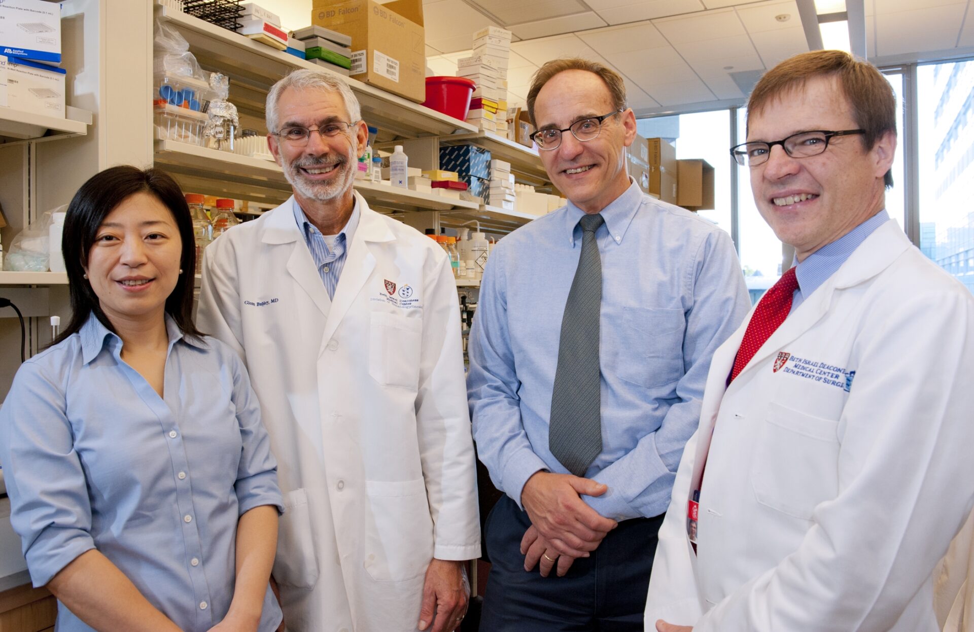 Steven Balk, with colleagues