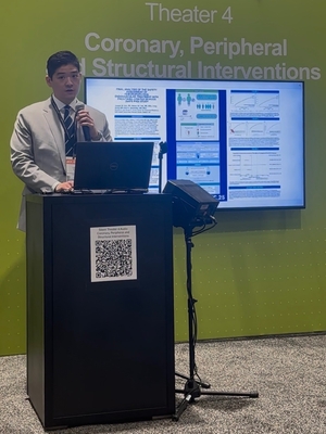Joe Kim presenting at ACC 2025