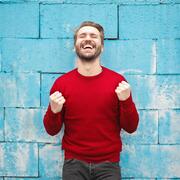 happy man