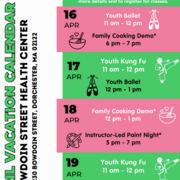 April vacation flyer