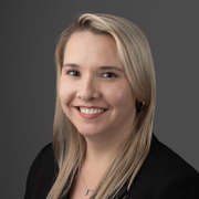 A professional headshot of Victoria Weden