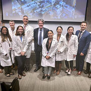Visiting lecture group photo