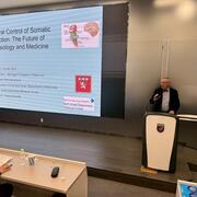 Mark Zeidel presenting 'Neural control of somatic function: The future of physiology and medicine'