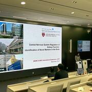 Dr. Nami Kim presents her research on CNS regulation of kidney