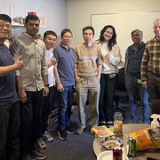 Farewell party for Yuanyuan Guo