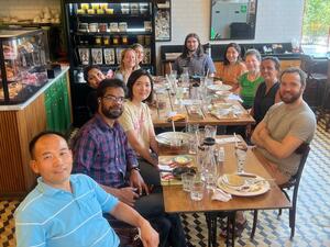 Regan's farewell lunch July 2024