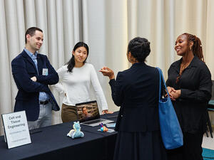 Biomaterial Demo at the American Institute for Medical and Biological Engineering (AIMBE) talks