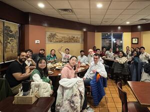 Banks, Tsai, Rosen lab Christmas party (Dec. 11, 2024)