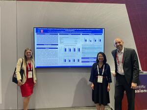 Zsu-Zsu Chen and Julie Doyle at AHA Scientific Sessions 2025