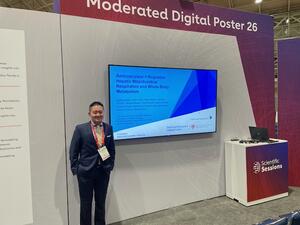 Yuntian Guan at a conference