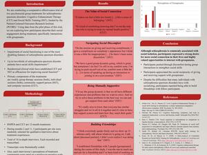 The Value of Social Connection for Participants in Psychosocial Group Treatments