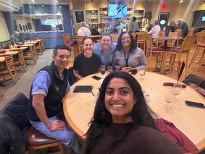 dinner with dr. lin