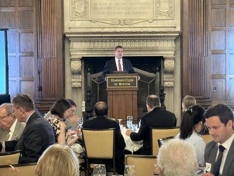 Dr. Daniel Talmor speaks at HMS Anaesthesia Celebration