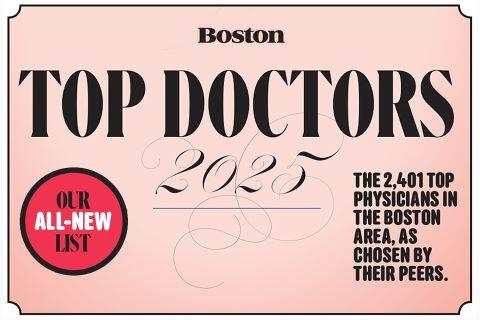 Boston Magazine Top Doctors award 