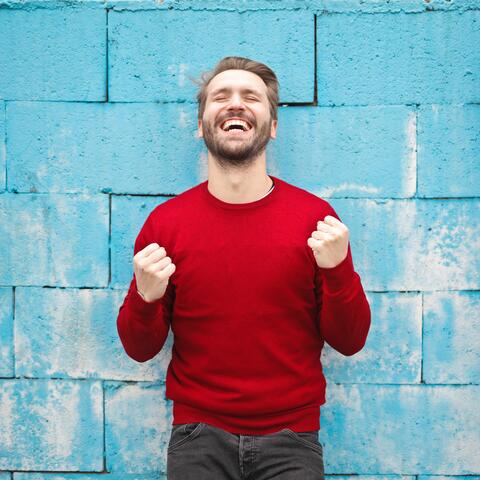 happy man