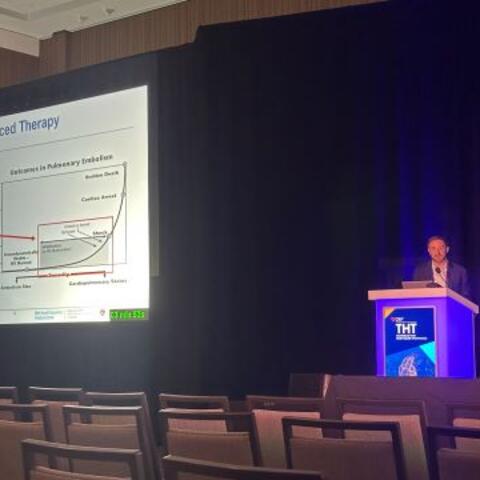 Dr. Secemsky presents at THT 