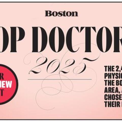 Boston Magazine Top Doctors award 