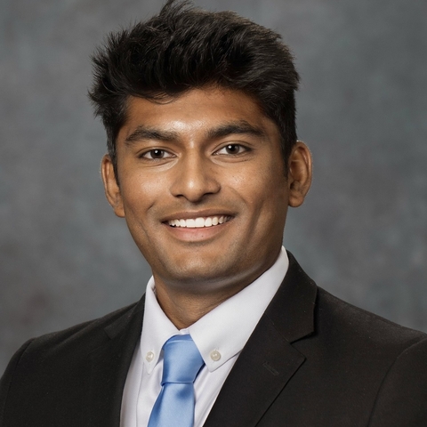 Headshot of Abraham Hussain, Sarnoff Fellow at BIDMC