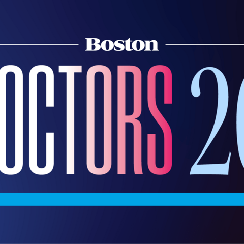 Logo for Top Doctors 2026 from Boston Magazine