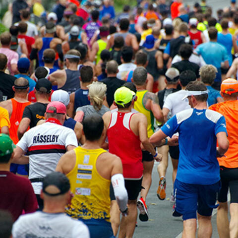 Marathon runners