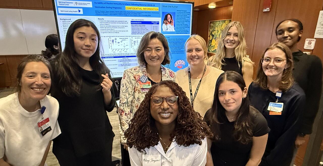 Research team at BIDMC research retreat