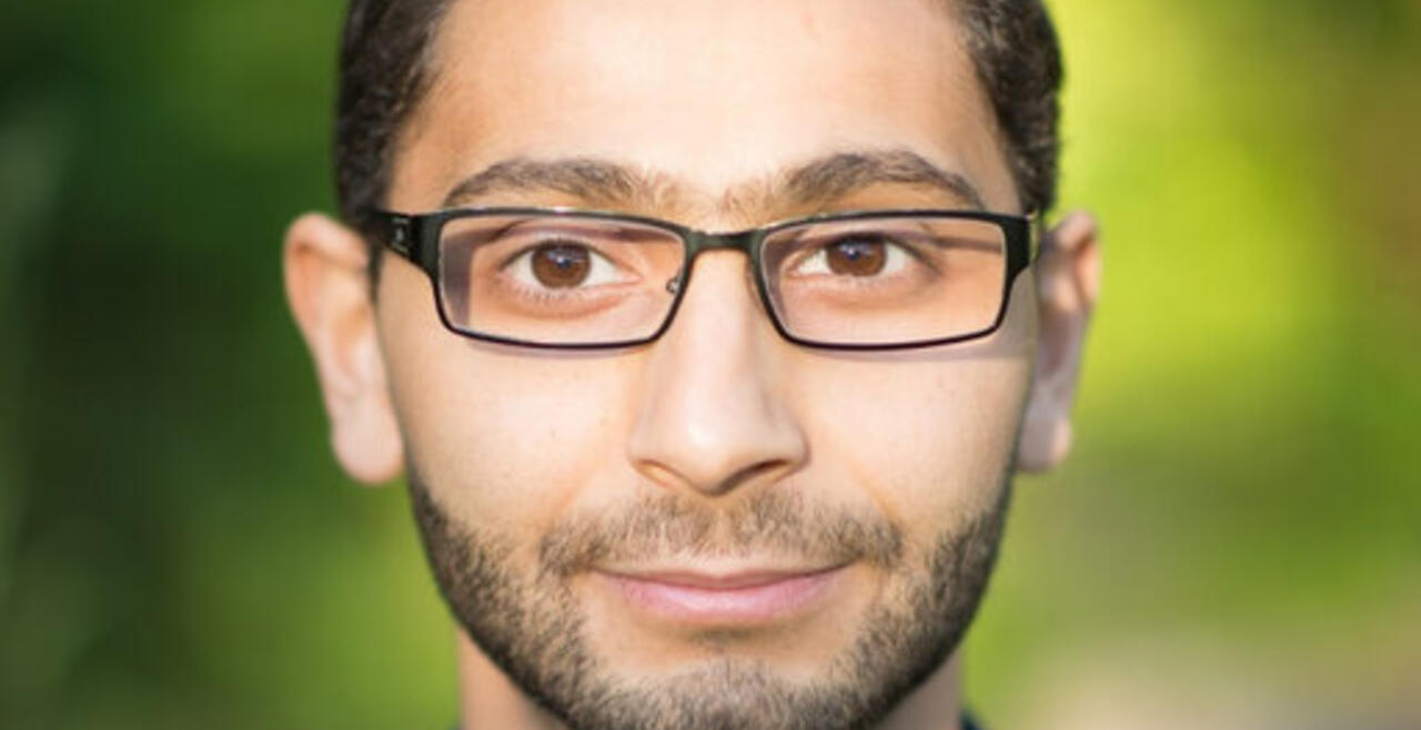 Dr. Mahmoud Bassal, a nice-looking and stylish gentleman with glasses.