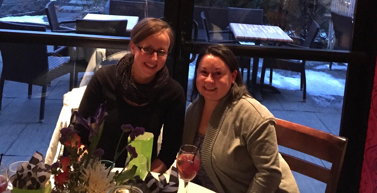 Kerry and Jackie 2014