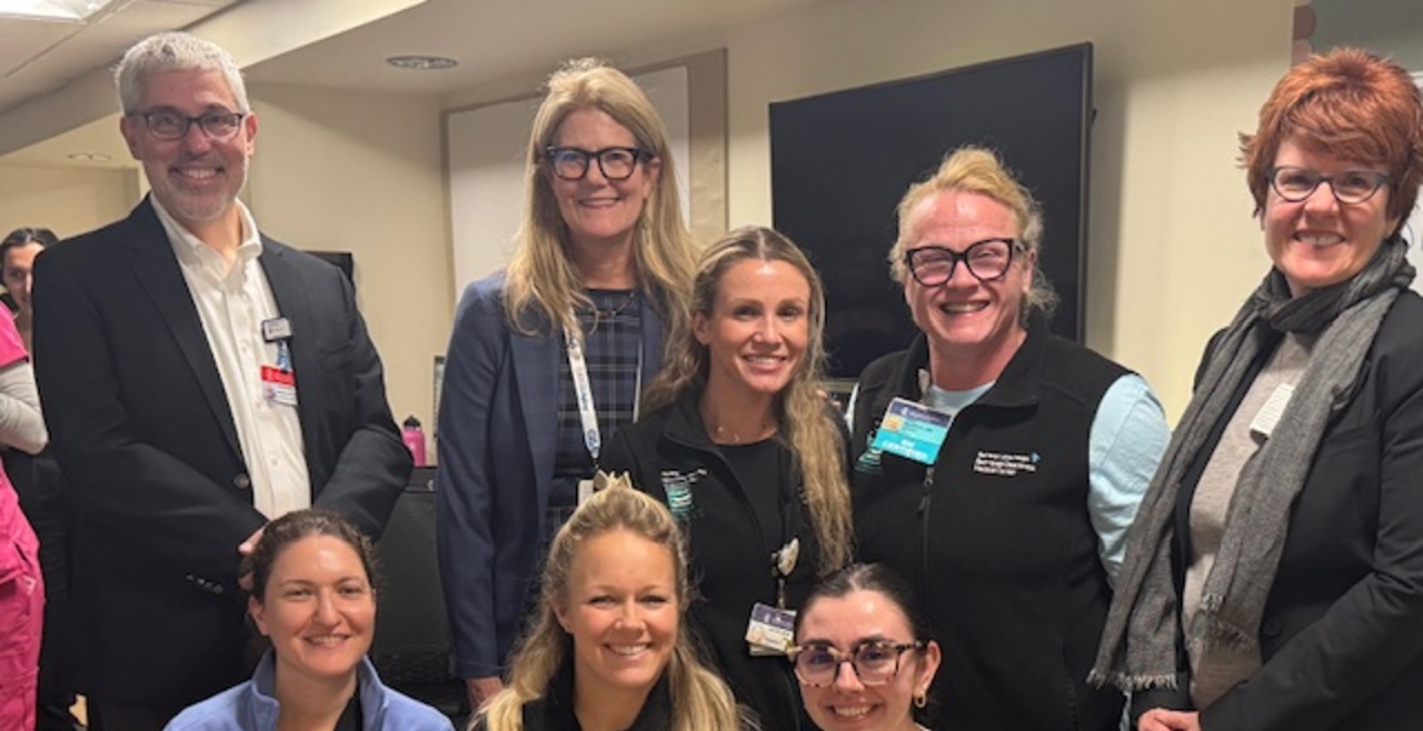 BIDMC nursing team with Dr. Marcantonio