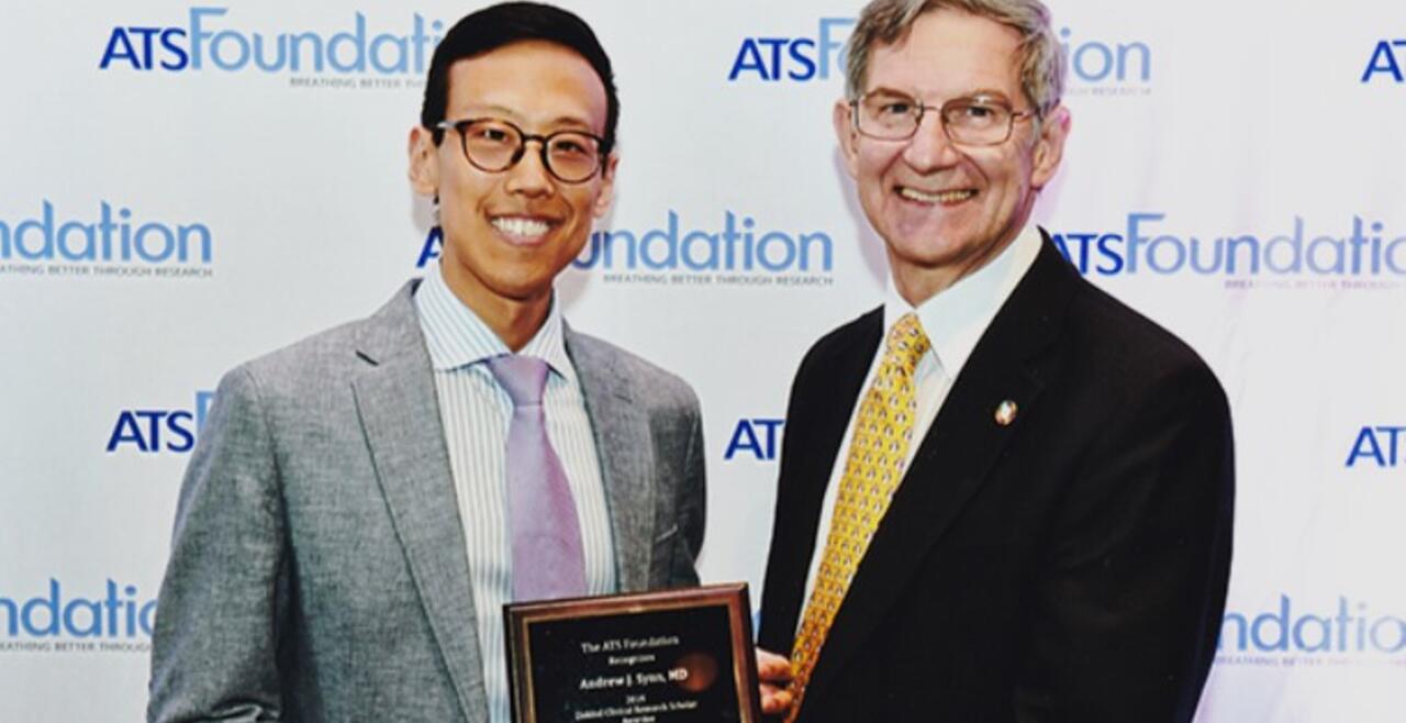 Dr. Andrew Synn 2019 Ziskind Clinical Research Scholar 