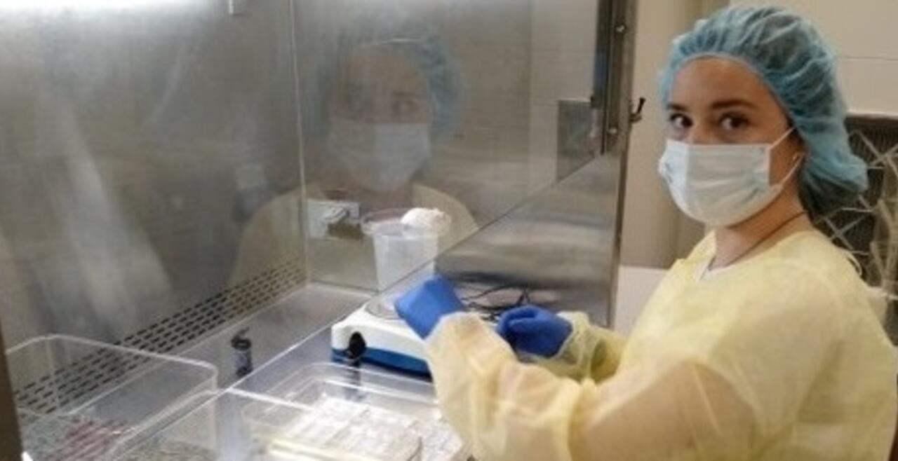 Harvard summer research program in kidney medicine student, Erica Bien