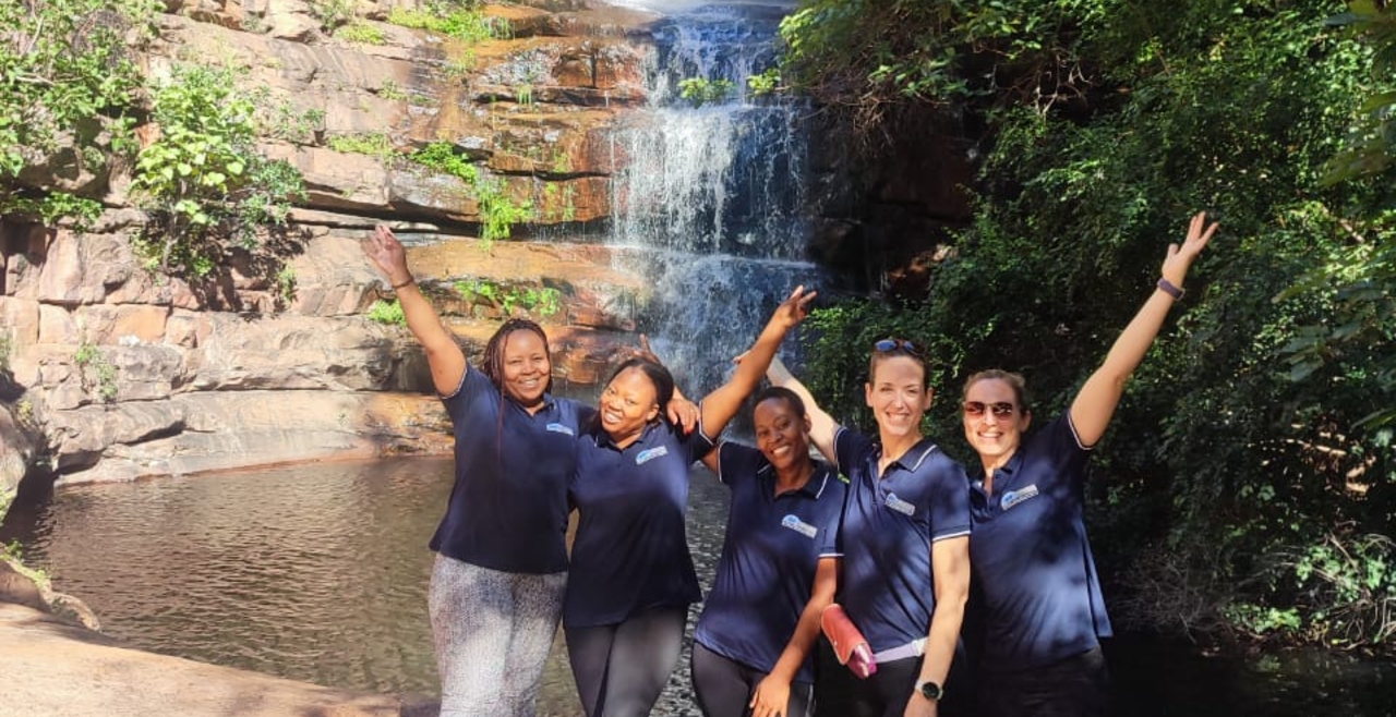 HPV Screening Team at Goo Moremi Gorge
