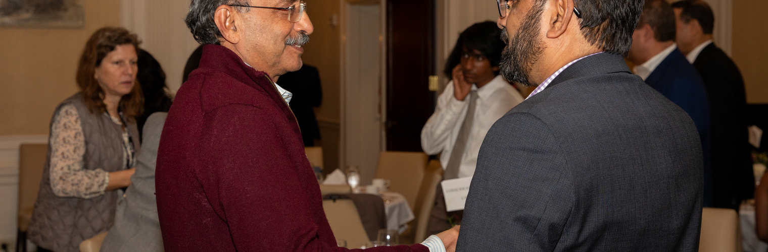 Distinguished guests at the Loeb House dinner.