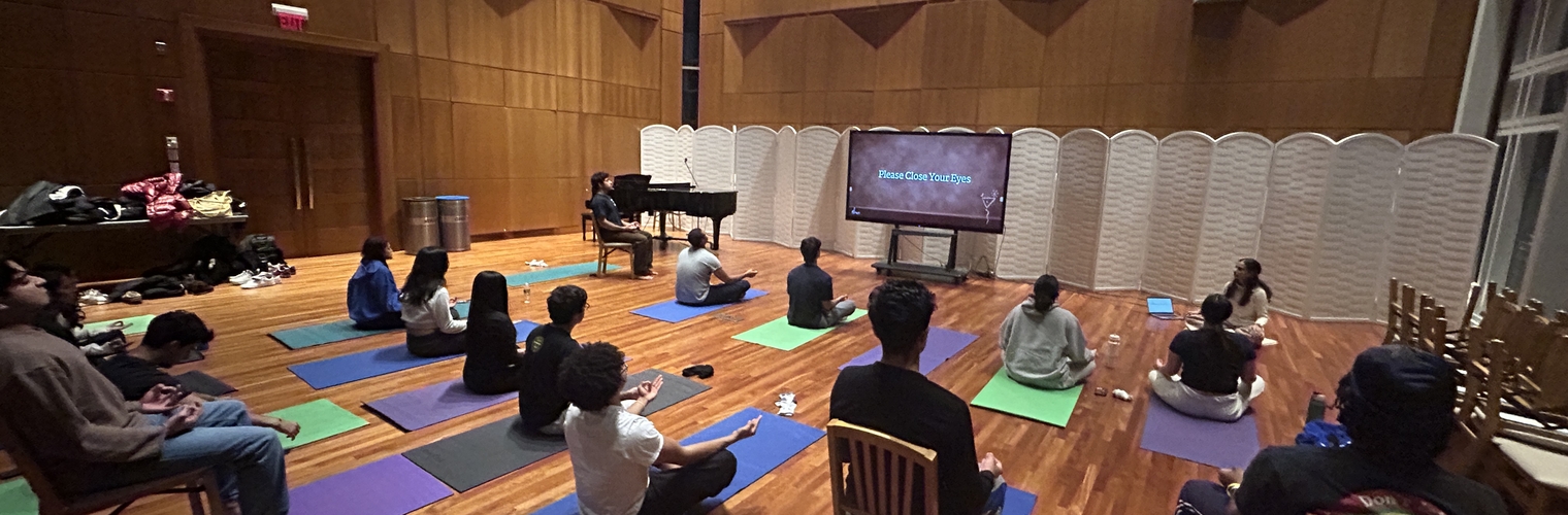 Students attending workshop