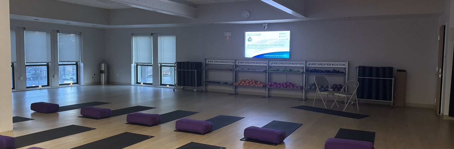 Setup for workshop at Jewish Community Center