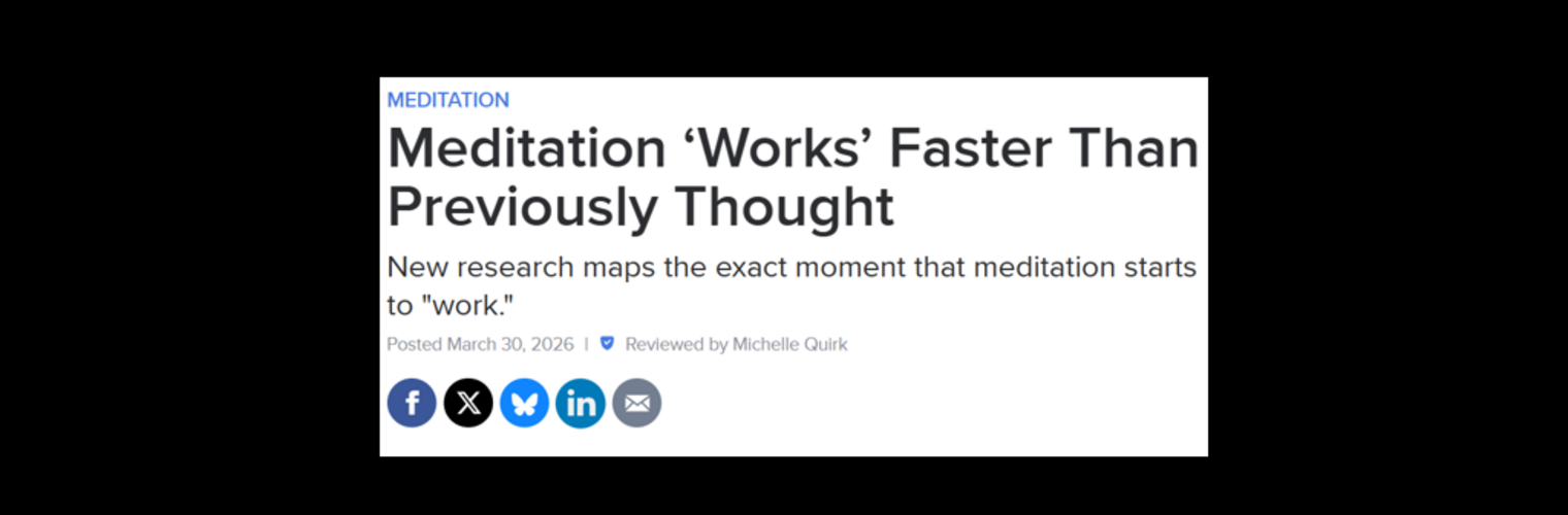 Psychology Today Article