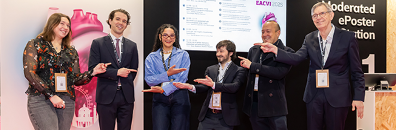 Researchers at a conference