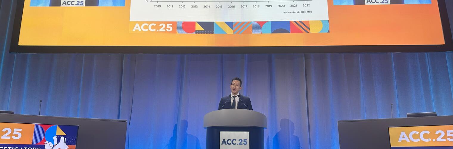 Michael Liu ACC Young Investigator 2025