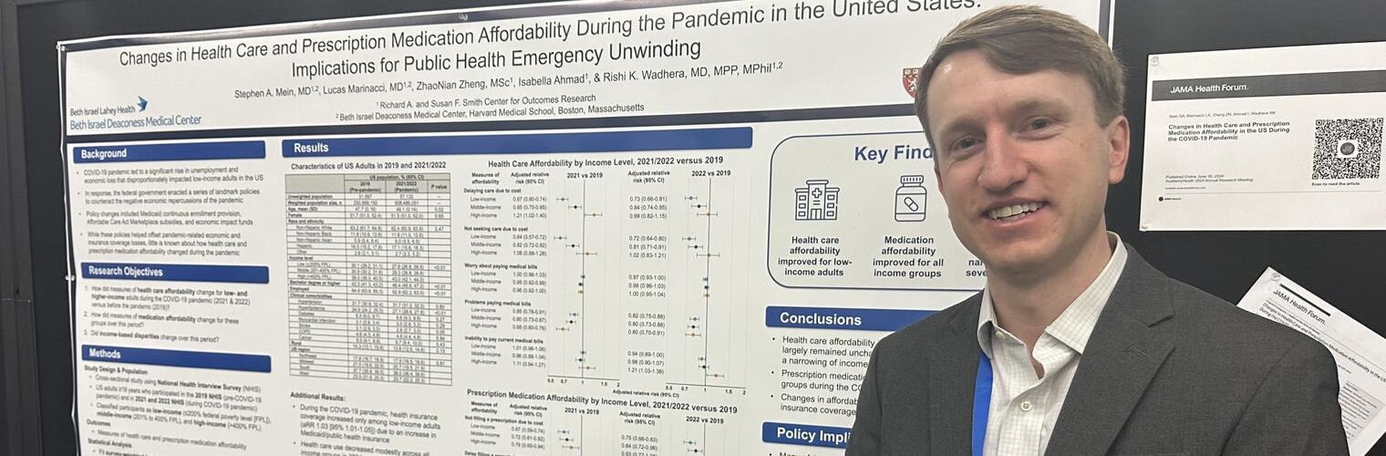 Stephen Mein presents at conference