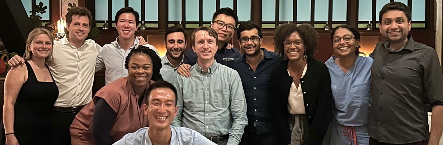 Rishi Wadhera Health Care Policy Team Dinner 