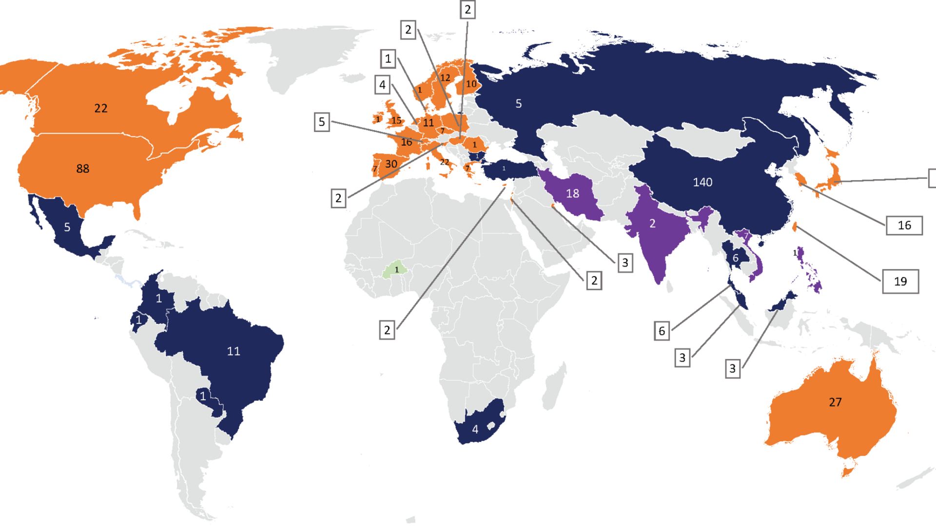 Decorative Banner of Climate Change World Map