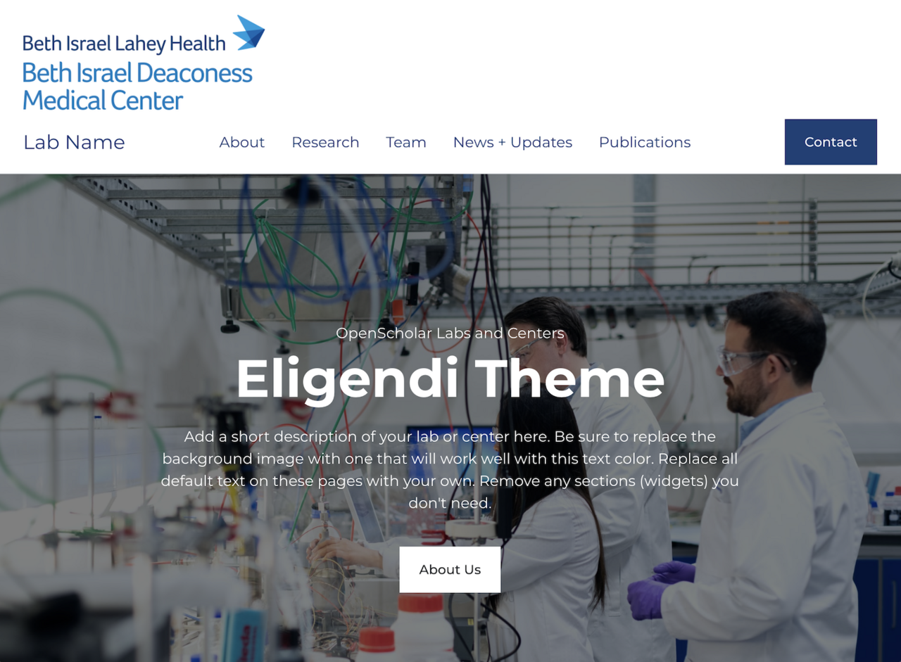 BIDMC Eligendi screenshot