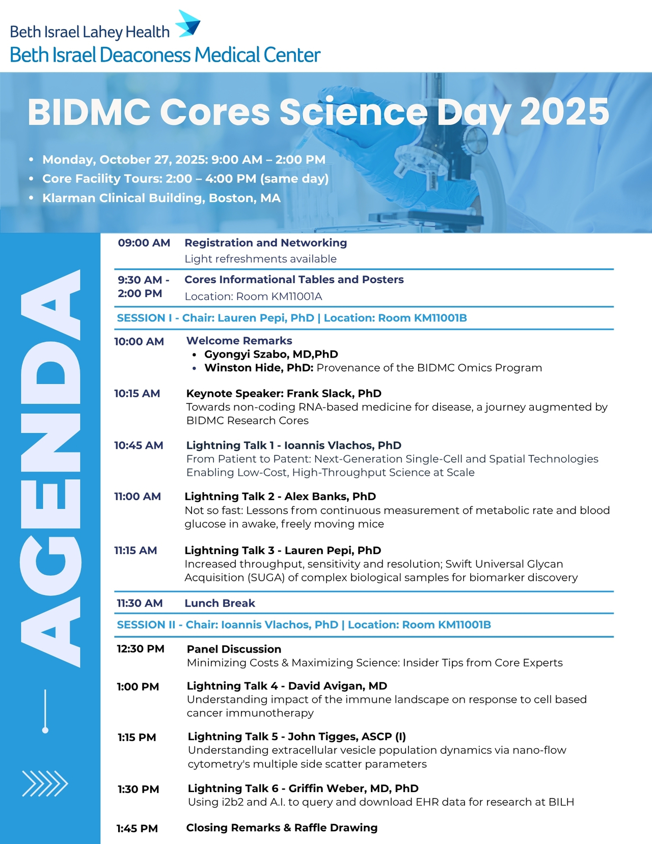 BIDMC Cores Science Day 2025