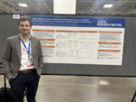 Andrew Oseran, MD MBA MSc presenting his poster at AcademyHealth ARM 2025