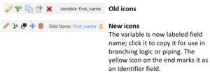 Old vs. new icons in 14.5