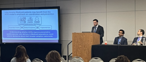 Lucas Marinacci presenting at AcademyHealth 2025
