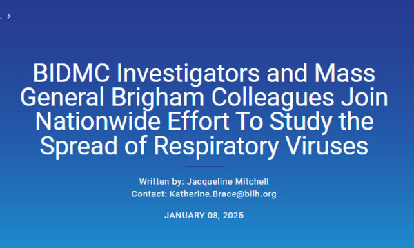 BIDMC Press Release
