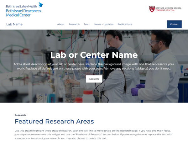 BIDMC Eligendi Template
