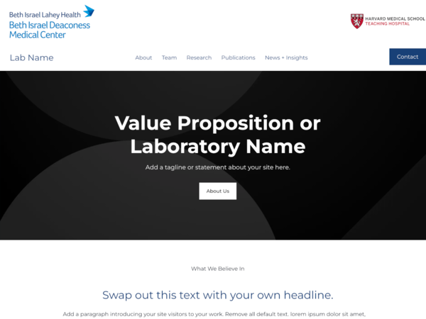 BIDMC Zen Lab Template