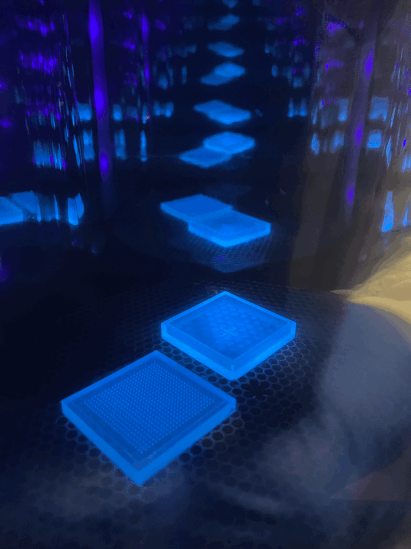 Curing molds from 3D printer