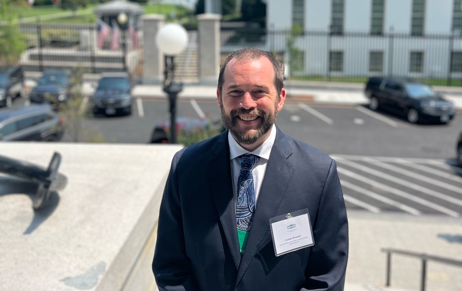 Caleb Dresser in Washington D.C.